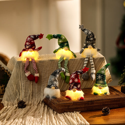 Dekorativer Weihnachtsgnom Karnz