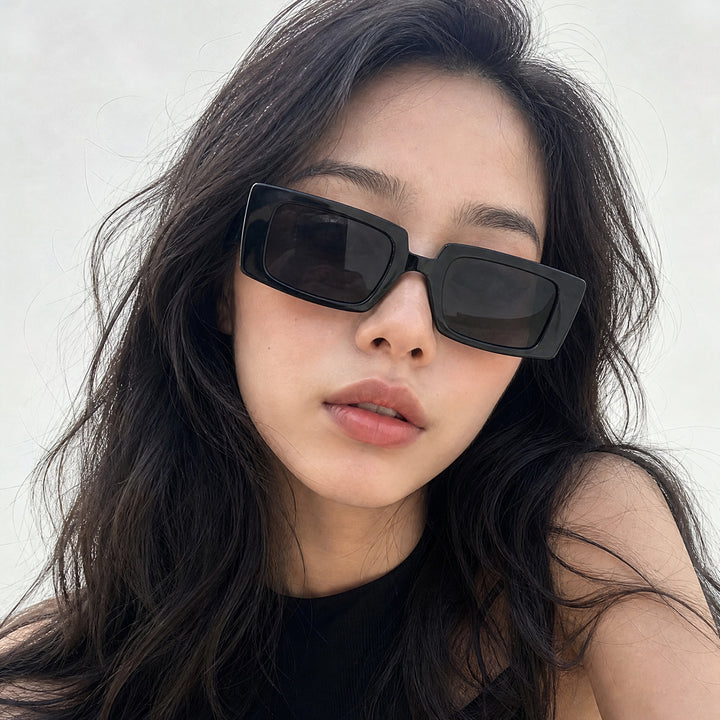 Damen oversized Sonnenbrille mit modischem Rahmen Karnz