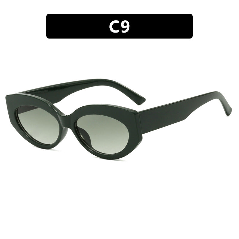 Damen Cat-Eye Sonnenbrille im stilvollen Kunststoffdesign Karnz