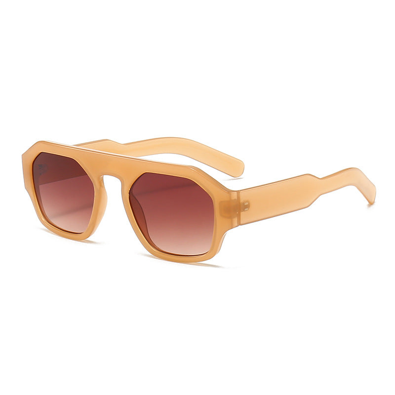Damen modische Sonnenbrille im innovativen geometrischen Design Karnz