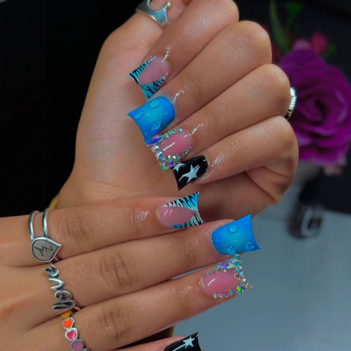 Künstlerisches dekoratives Nagelset Karnz