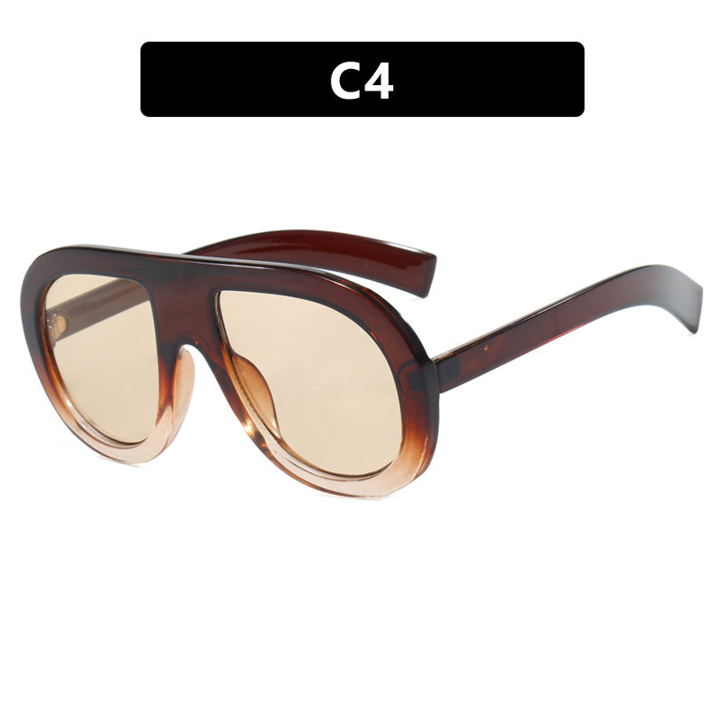 Damen oversized Sonnenbrille im futuristischen Design Karnz