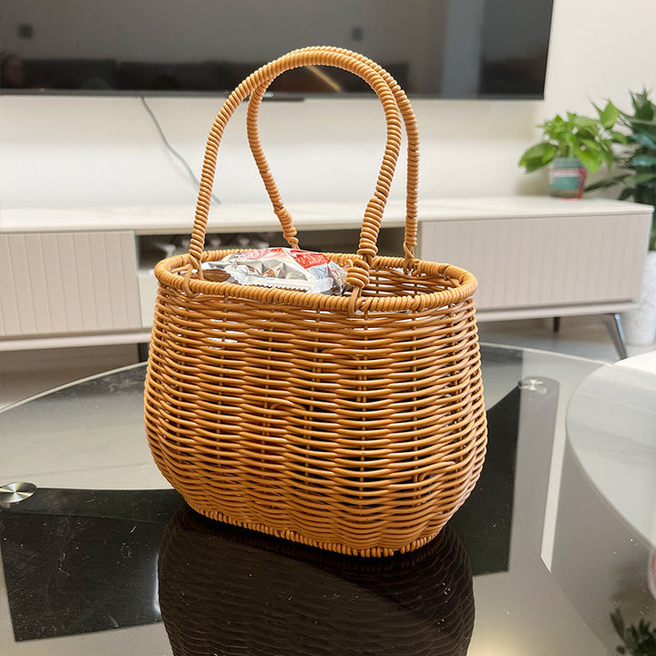 Gewebte Strohtasche Karnz