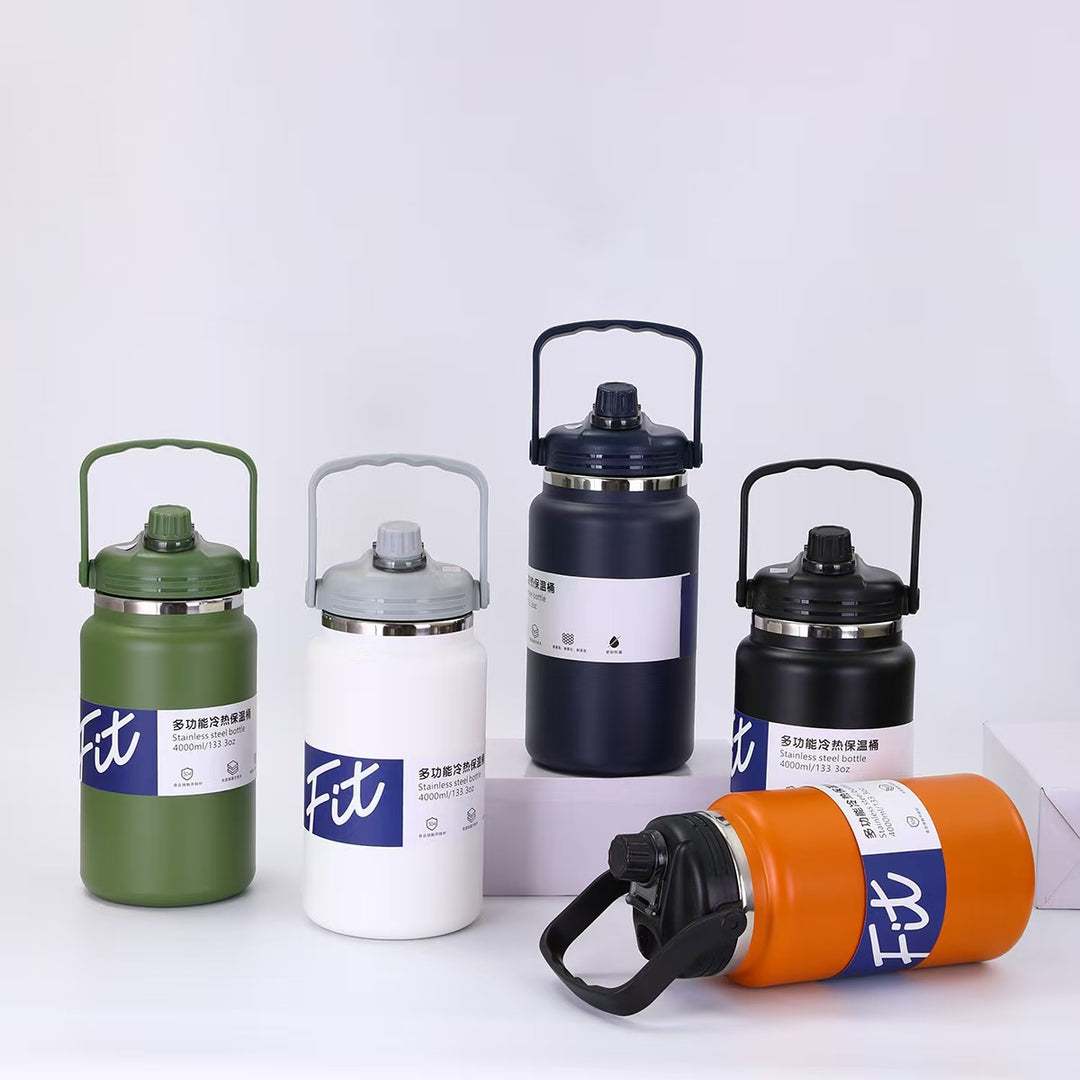 Unisex Edelstahl Trinkflasche Karnz