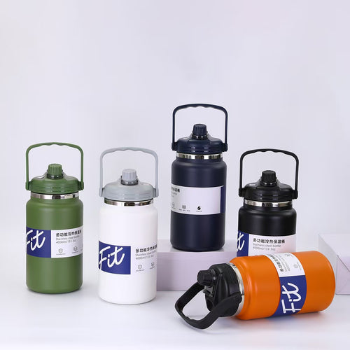 Unisex Edelstahl Trinkflasche Karnz
