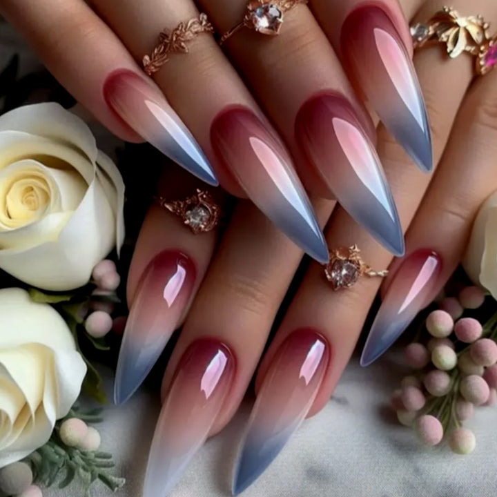 Premium Stiletto Nagelkunst Set Karnz