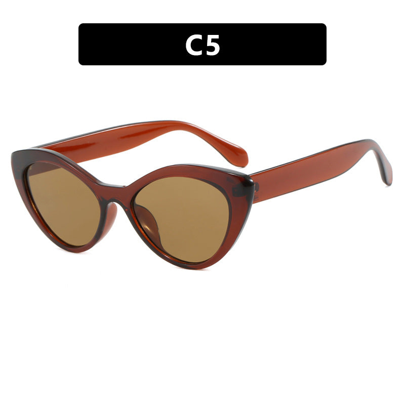 Damen kreative Cat-Eye Brille Karnz