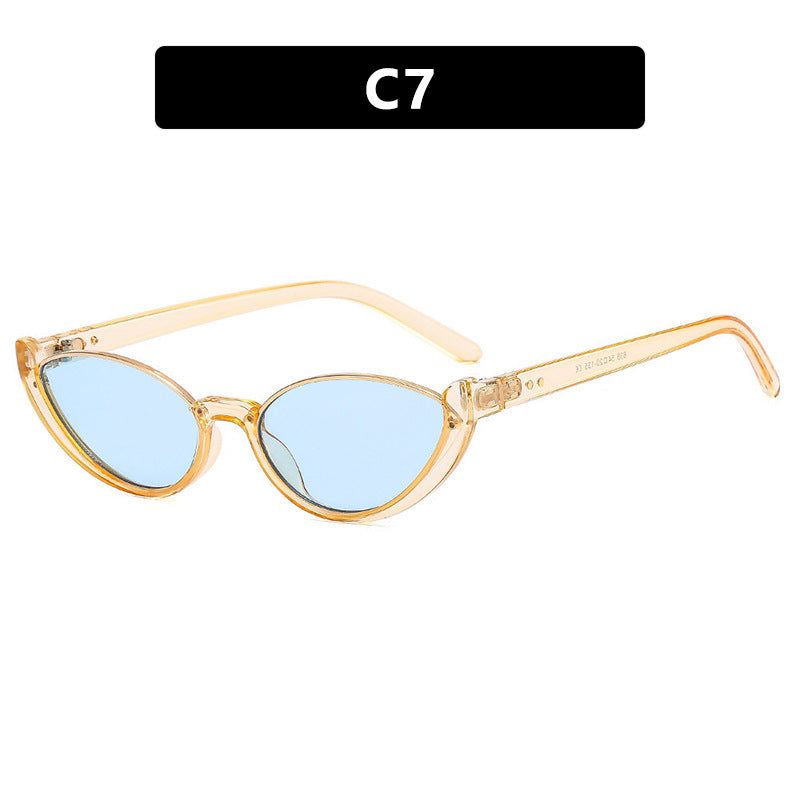 Damen Cat-Eye Sonnenbrille mit verspiegelten Gläsern und elegantem Rahmen Karnz