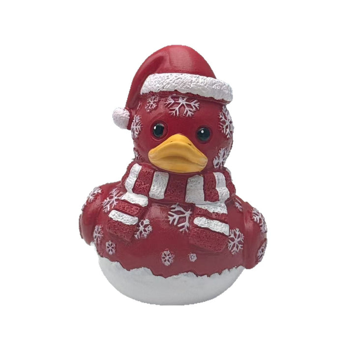 Weihnachtsmann Gummi-Ente Karnz