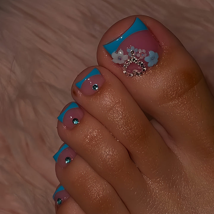 Elegante Nagelkunst Karnz