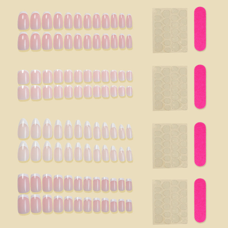 Premium Langanhaltendes Press-On Nagelset Karnz
