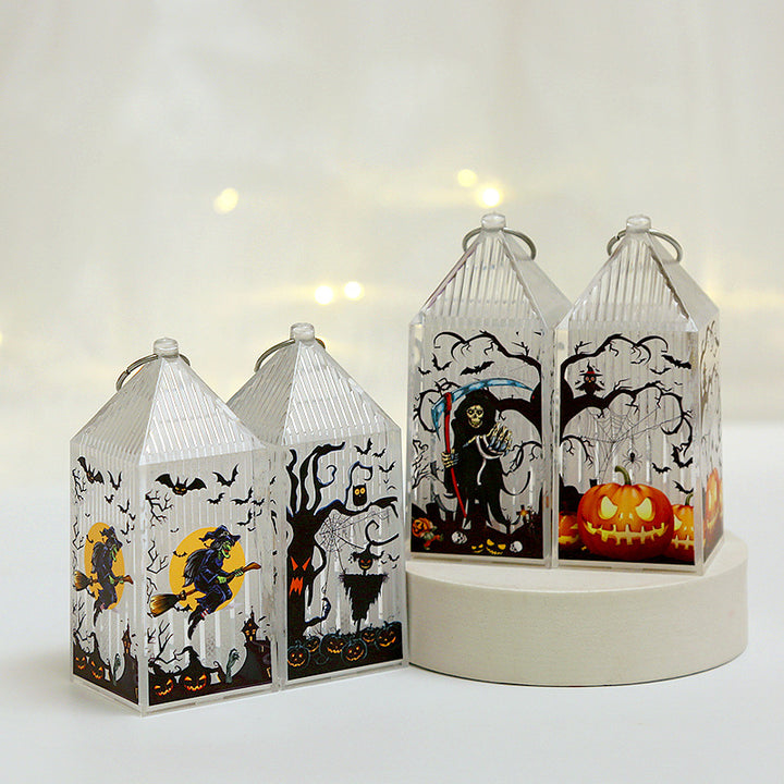 Gruselige Halloween Deko-Laterne