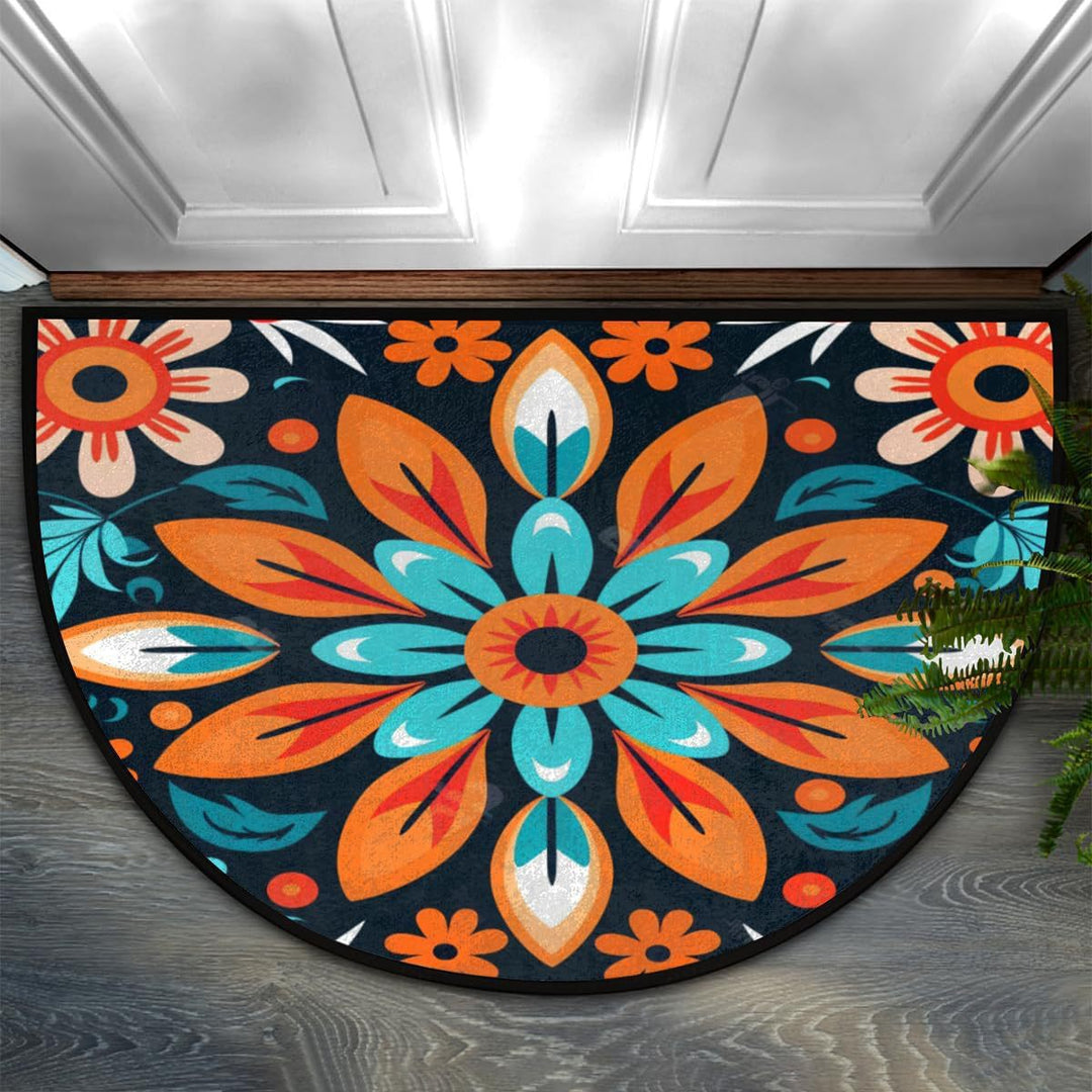 Mandala-Muster dekorative Bereichsmatte
