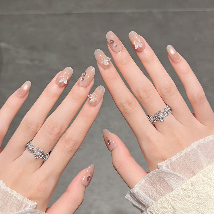 Künstlerisches Press-On Nageldesign Karnz 1787316171