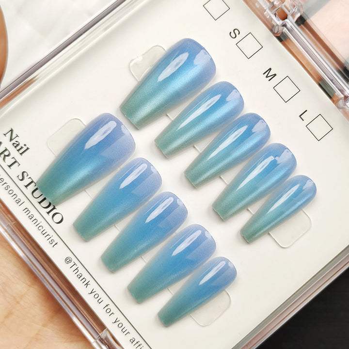 Künstliche Glitzer-Nagelspitzen Karnz