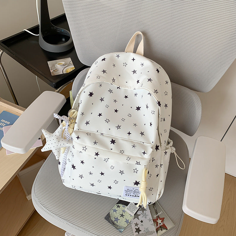 Fun Sternenmuster Rucksack Karnz