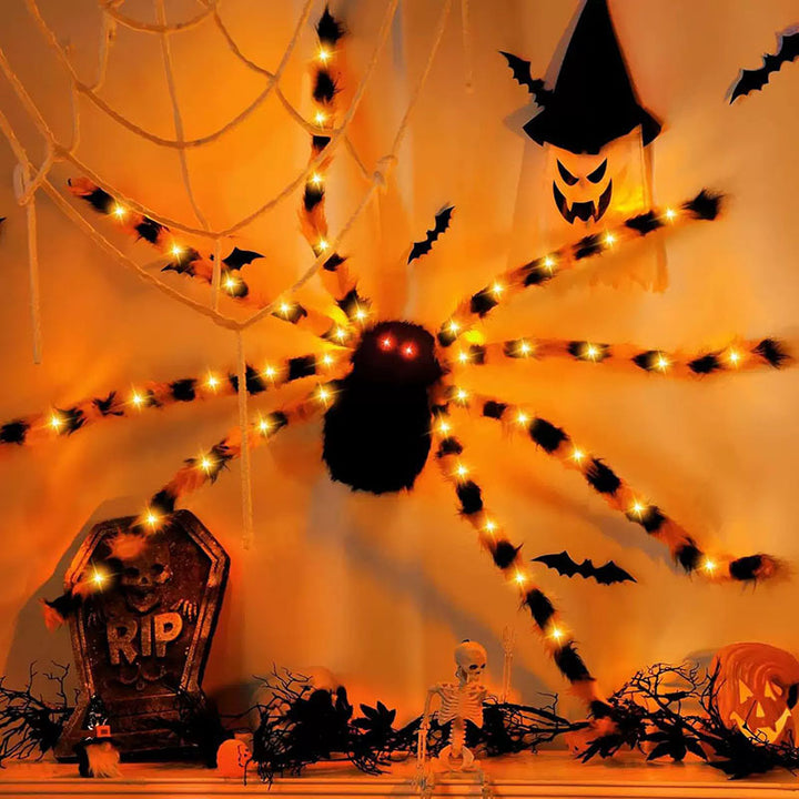 Dekorative LED-Spinne mit Licht-Effekten