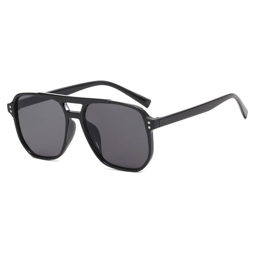 Damen modische Sonnenbrille mit kantigem Rahmen Karnz