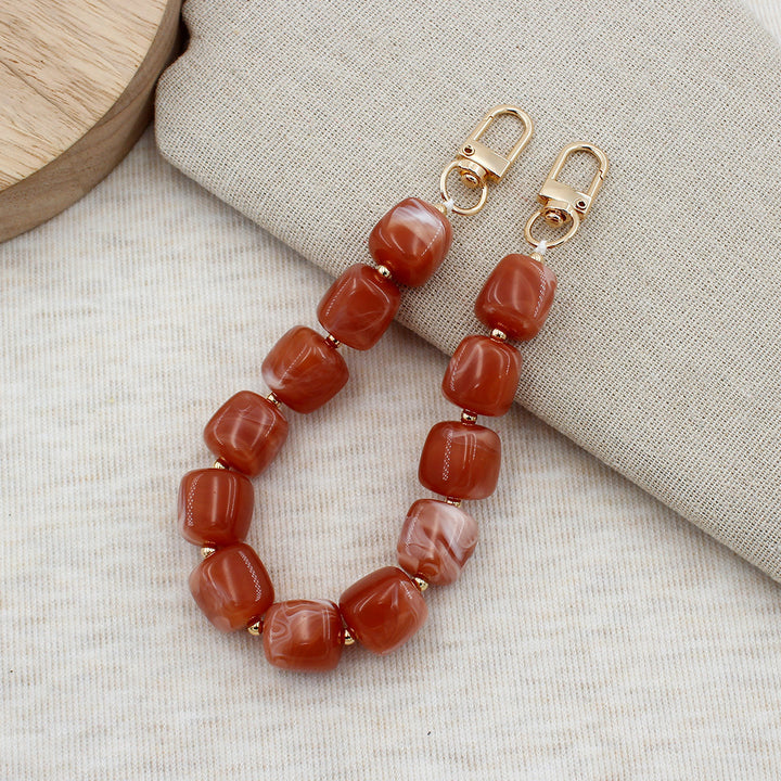 Chunky Beaded Brillen Kette Karnz