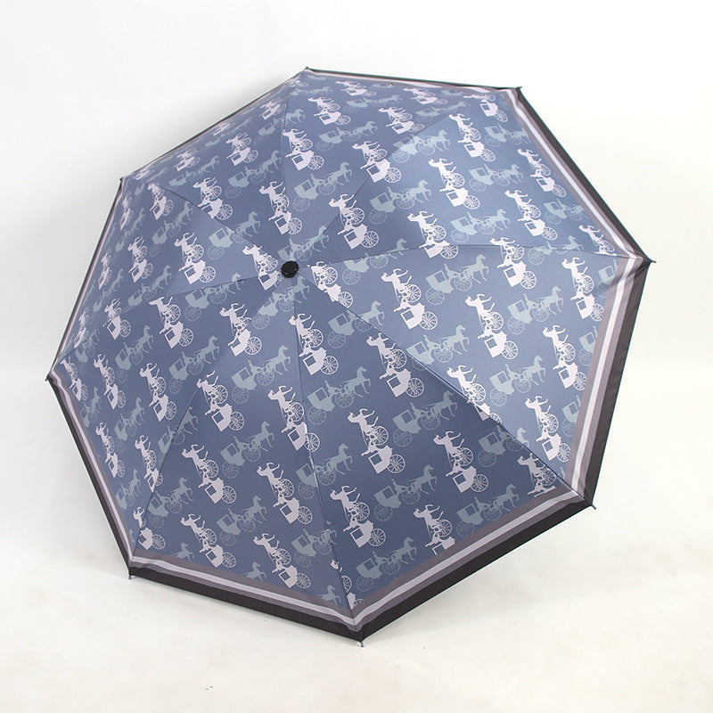 Damen Falt-Regenschirm mit einzigartigem Tiermotiv Karnz