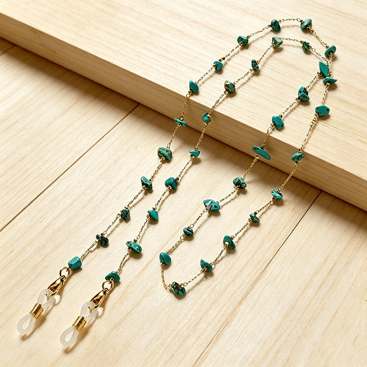 Multi-String Edelstein-Halskette Karnz