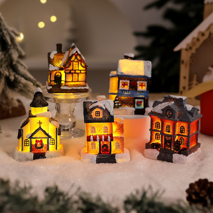 Beleuchtete Weihnachtsbaum Deko Figur Karnz