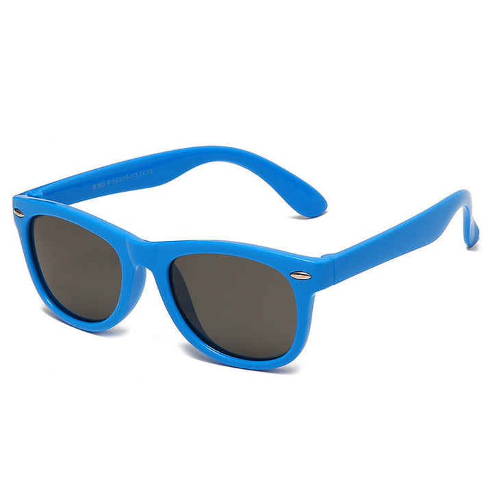 Karnz | Kinder Flex Sonnenbrille mit flexiblem und robustem Rahmen