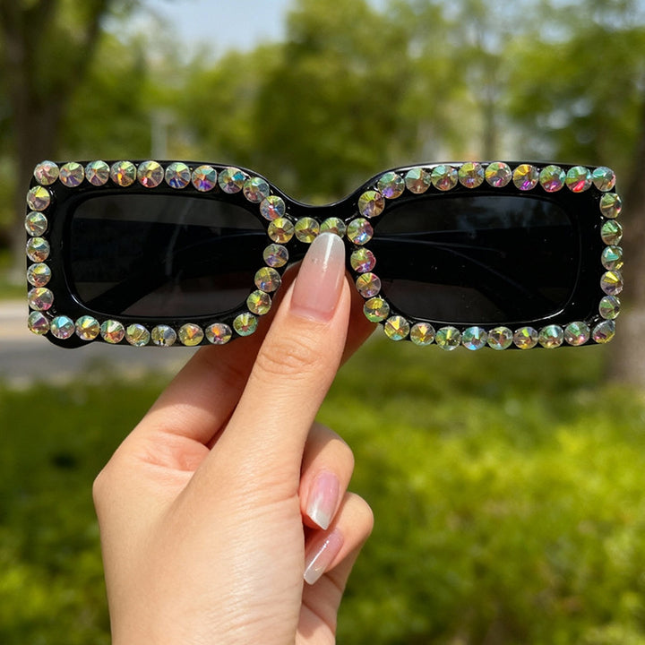 Dekorativer mit Strass besetzter Sonnenbrille Karnz