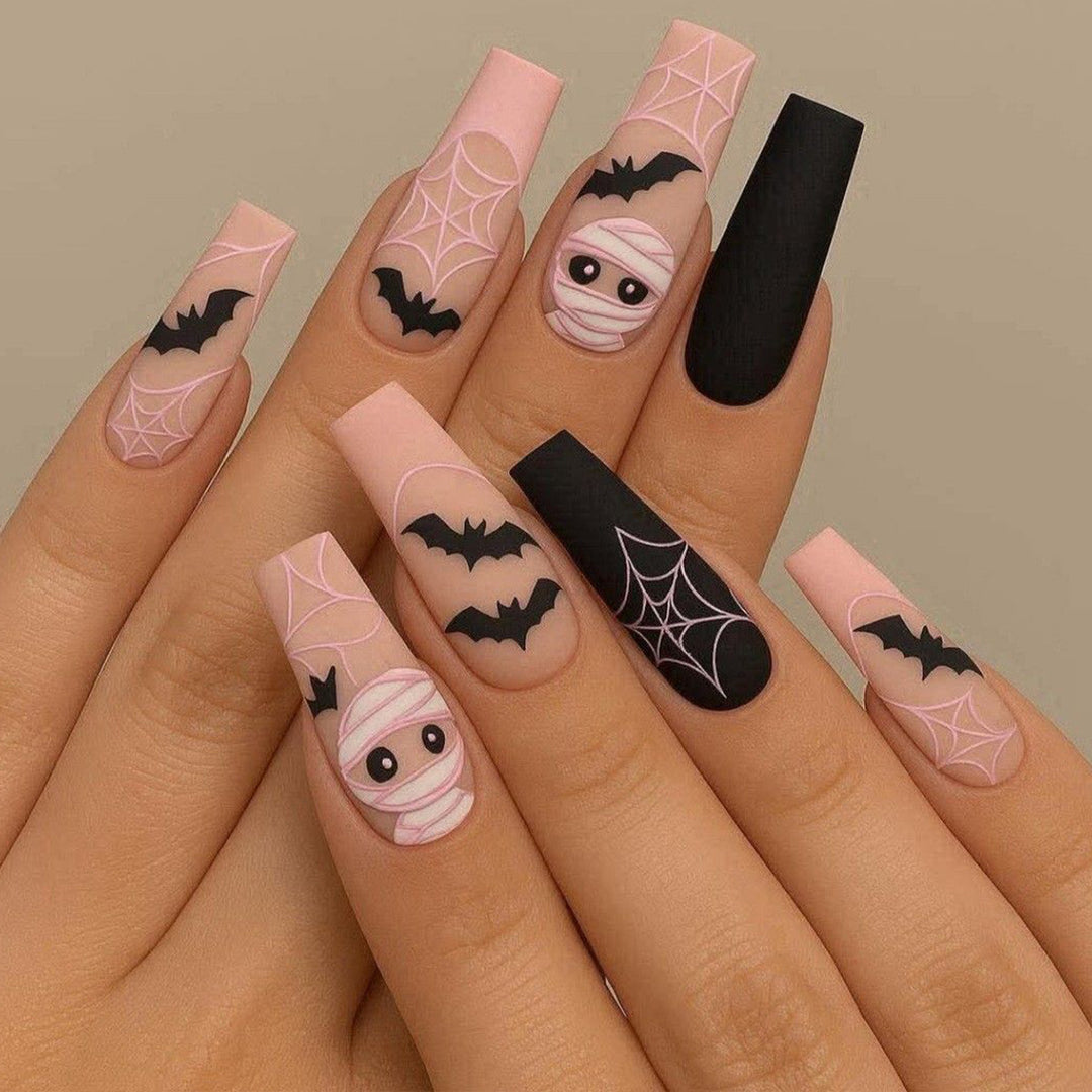 Themen 3D Halloween Nagelkunst Erweiterungen Karnz