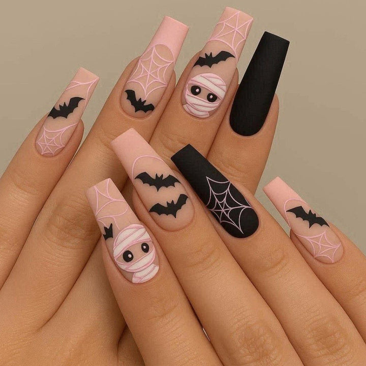 Themen 3D Halloween Nagelkunst Erweiterungen Karnz