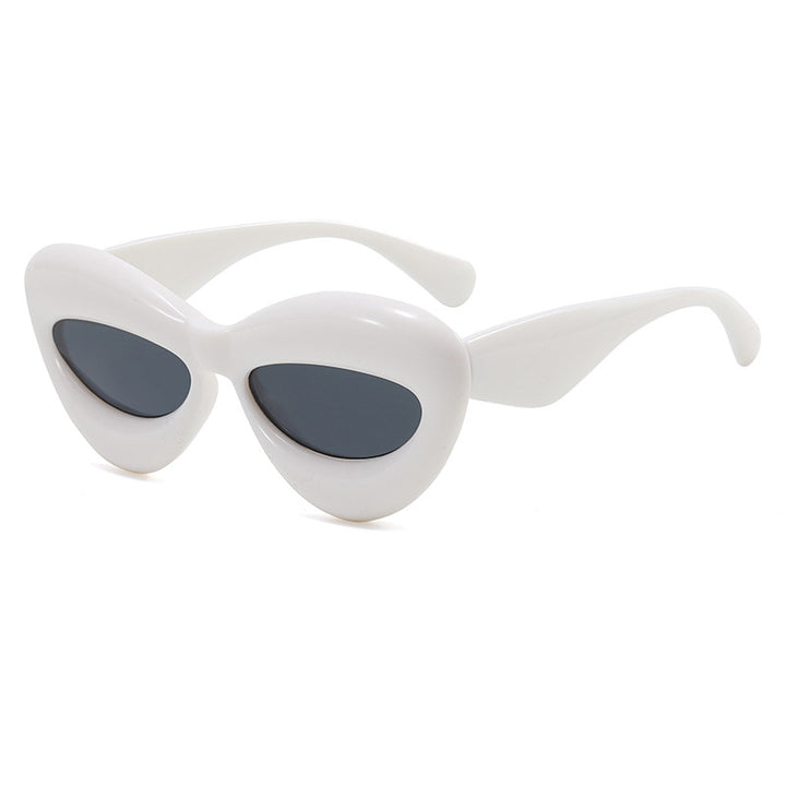 Damen kreative Designer-Sonnenbrille im Cat-Eye-Stil Karnz