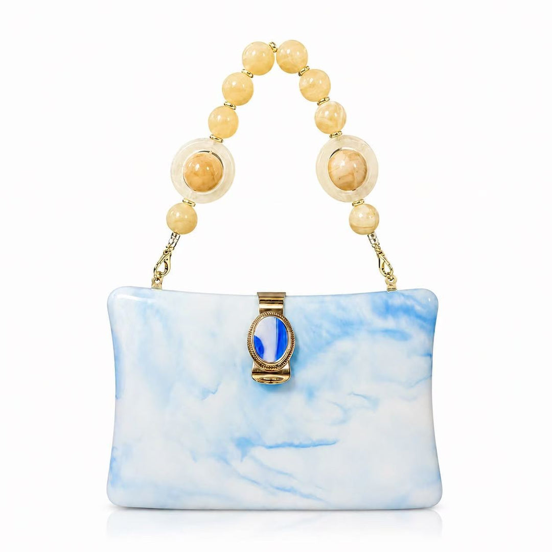 Elegante Künstliche Acryl Clutch