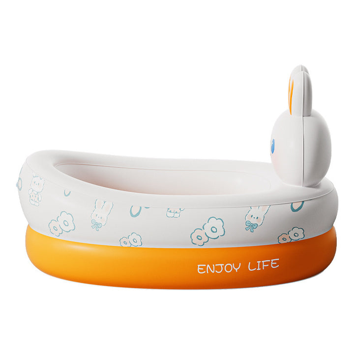 Damen Aufblasbare Baby-Badewanne mit Kuschelmotiv Karnz