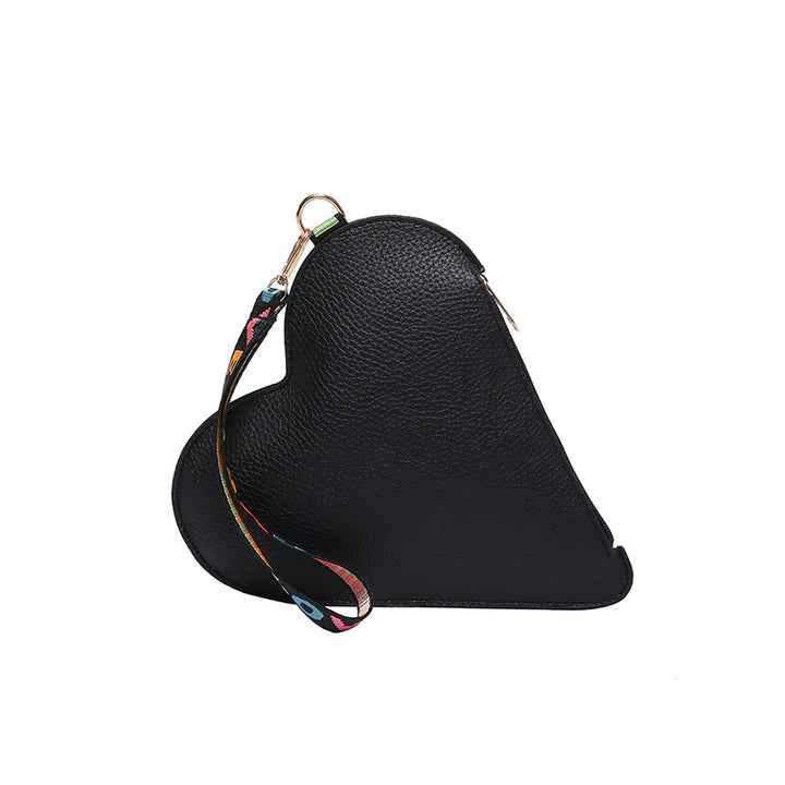 WoHerzförmige Kompakt-Handtasche Karnz