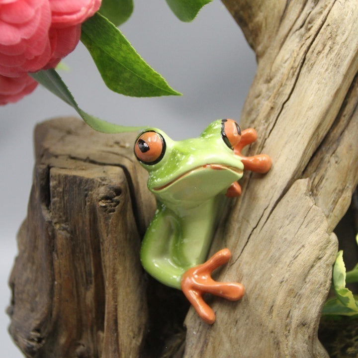 Kreative Froschfigur Karnz