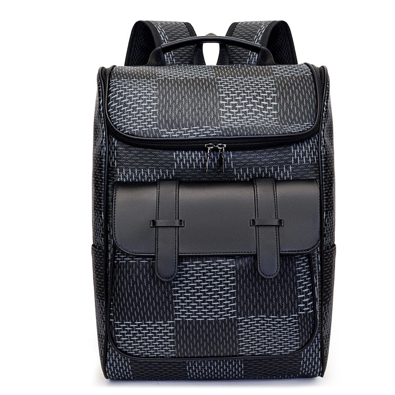 Moderner Texturierter Laptop-Rucksack