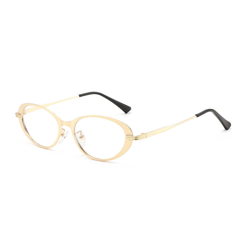 Zeitgenössische ovale Rahmen-Sonnenbrille Karnz