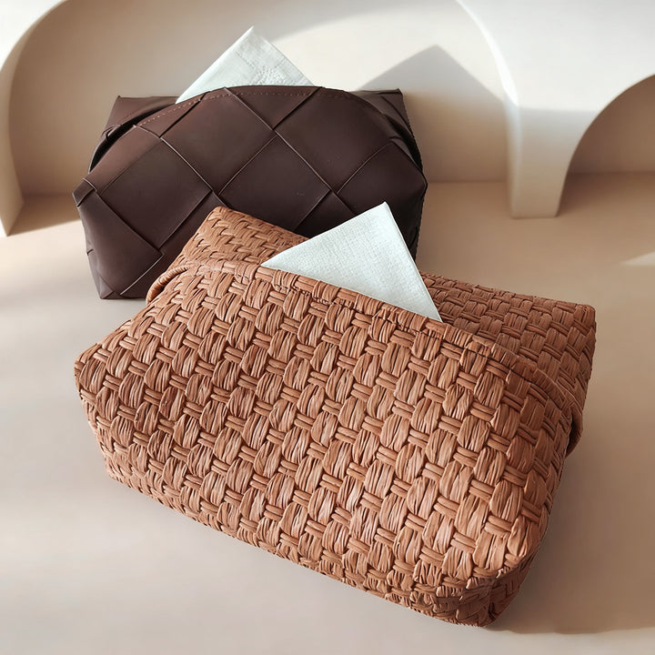 Woven Tissue Box Cover Karnz