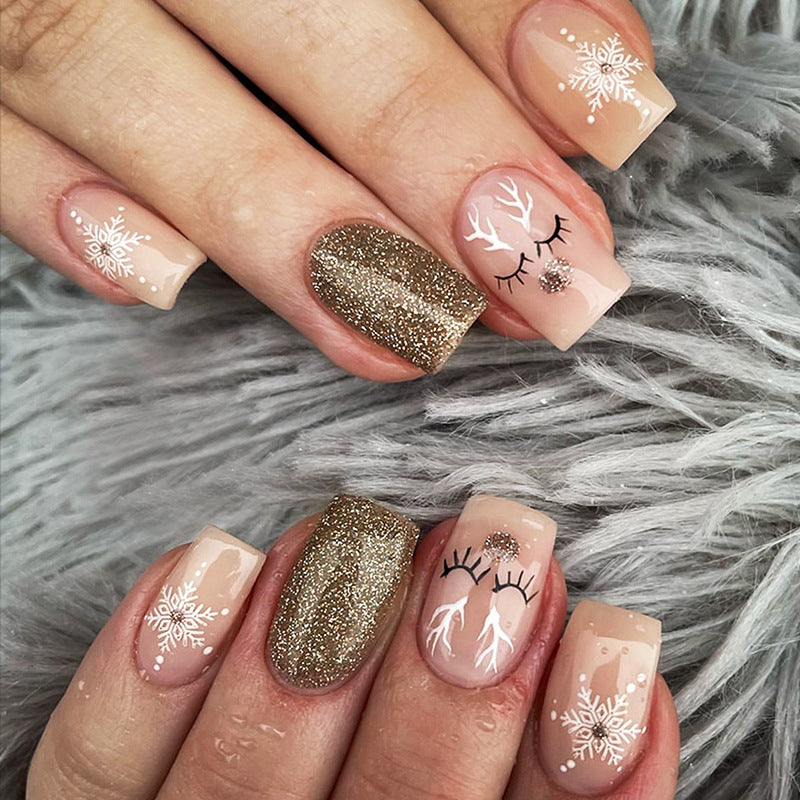 Glitzernde Press-On Nagelkollektion Karnz