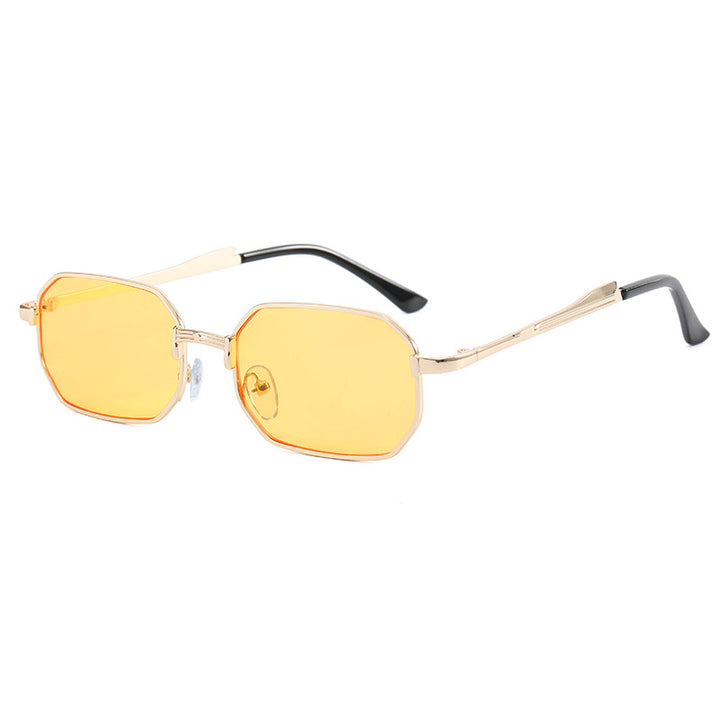 Damen modische Bifokalbrille mit edlem Metallrahmen Karnz