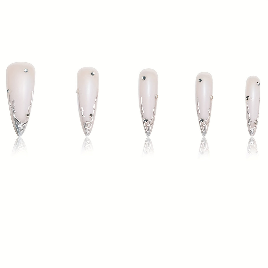 Premium Künstliche Stiletto Nagelverlängerungen Karnz