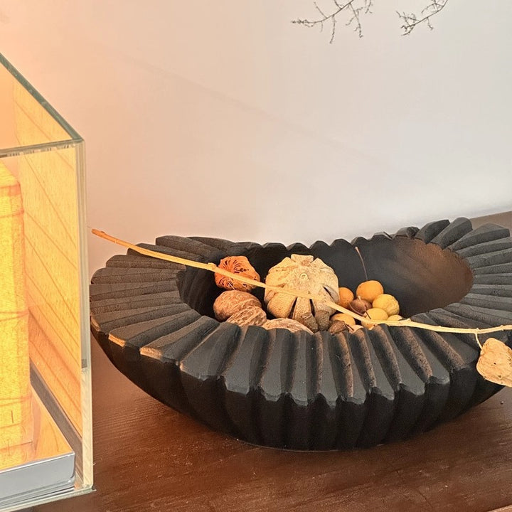 Dekorative Kunsthandwerker Kürbis Skulptur