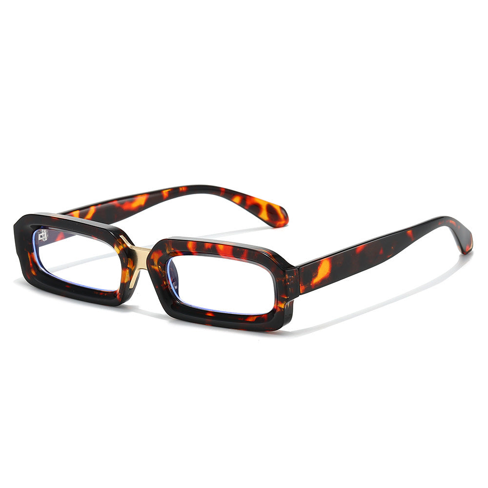 Schlanke rechteckige Rahmen-Sonnenbrille Karnz