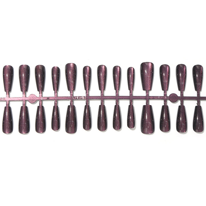 Glitzernde Ombre Nagelspitzen Karnz