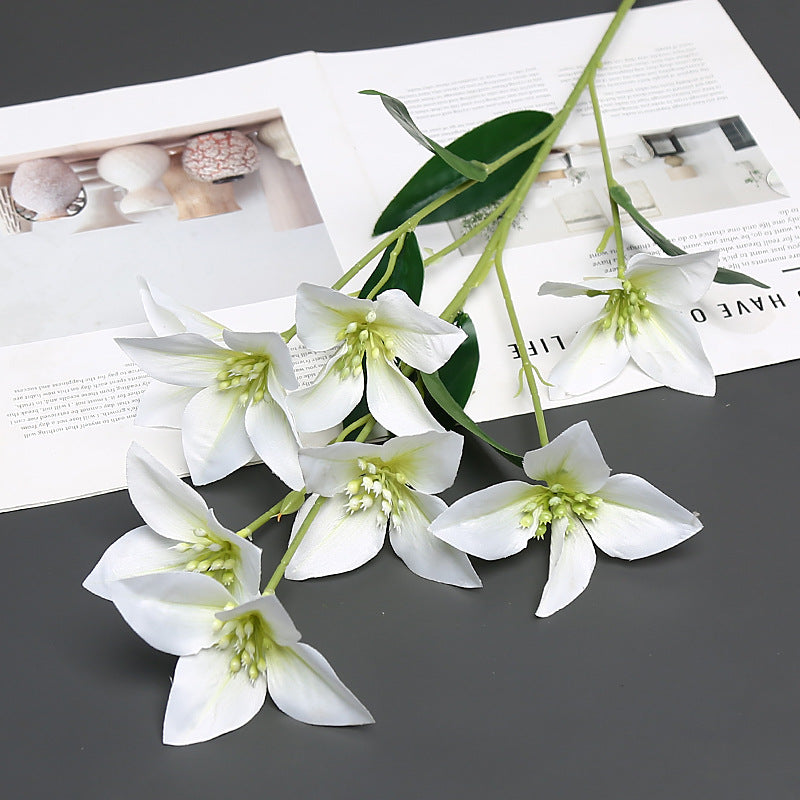 Realistische dekorative Blumenstängel