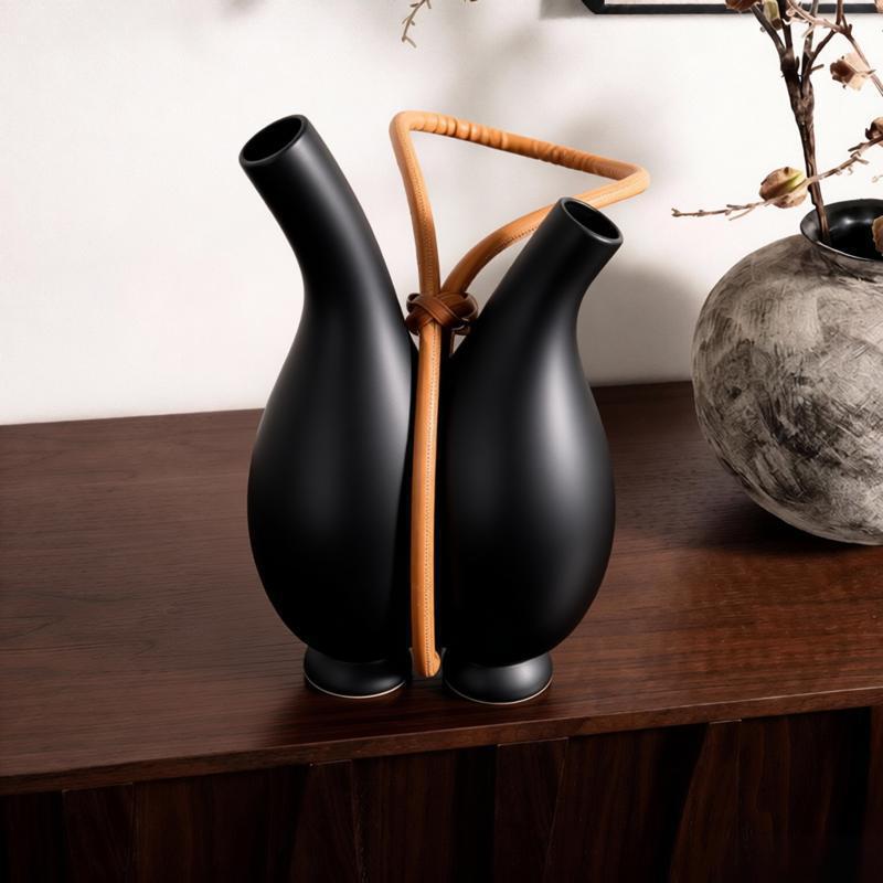 Elegante dekorative Blumenvase