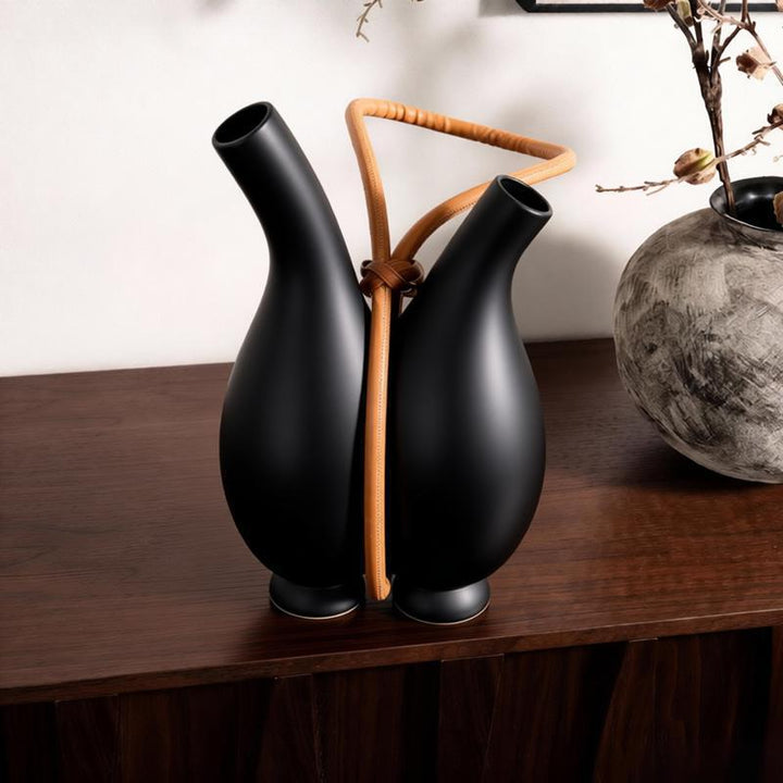Elegante dekorative Blumenvase