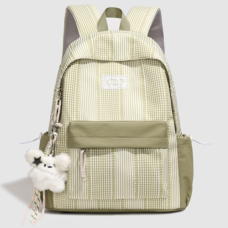 Stylischer gestreifter Design-Rucksack Karnz