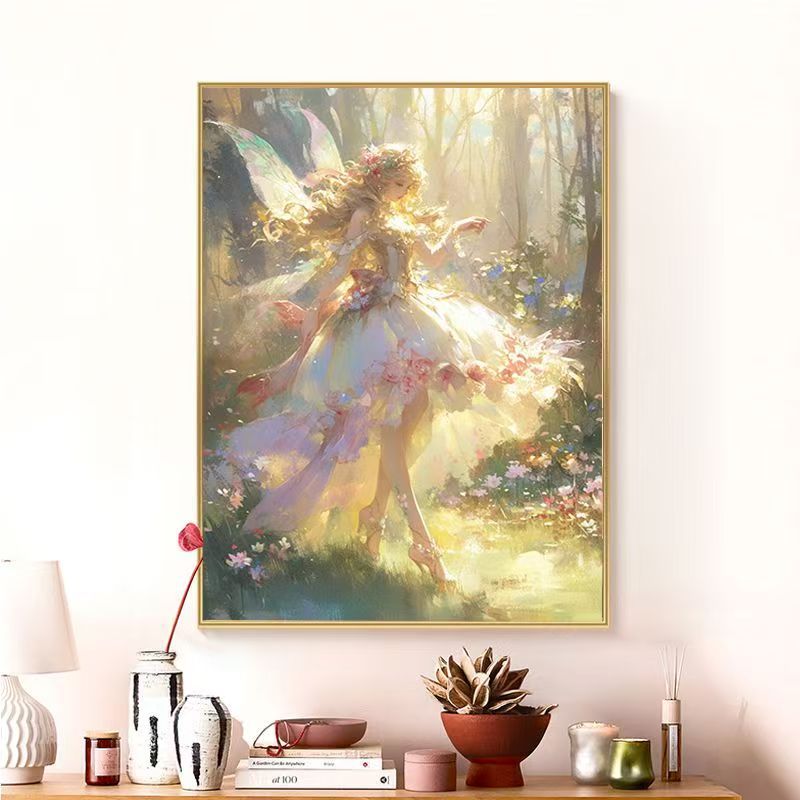Verzaubertes Märchen Leinwandkunst Karnz