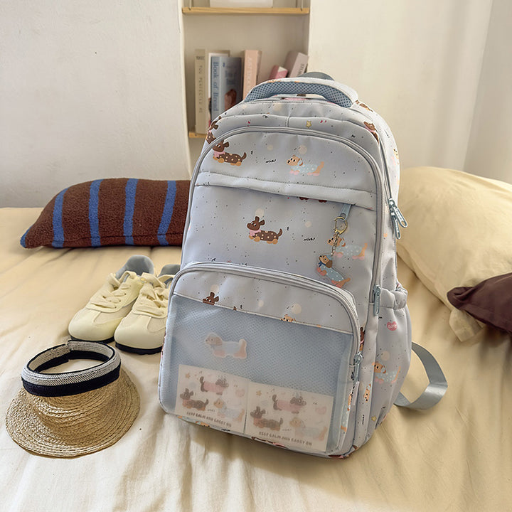 Spaßige Illustrierte Tier-Themen Rucksack Karnz